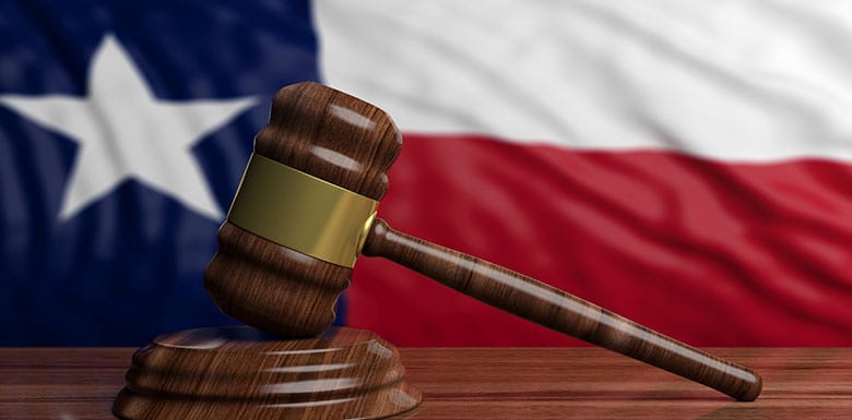 Gavel-in-Front-of-Texas-Flag